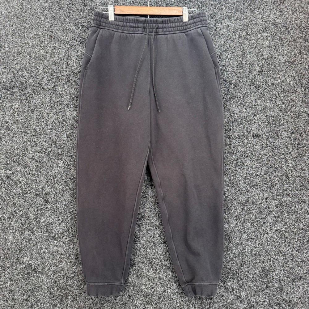 Lululemon Scuba High-Rise Jogger 10 Black Fleece Sweatpants LW5DZYS